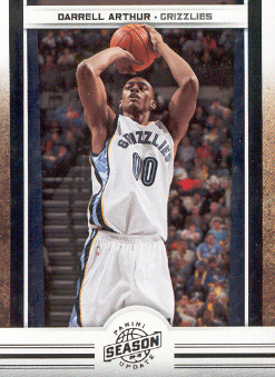 2009-10 Panini Season Update #63 Darrell Arthur