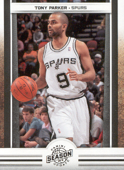 2009-10 Panini Season Update #72 Tony Parker