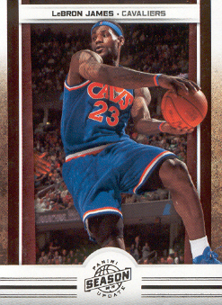 2009-10 Panini Season Update #82 LeBron James