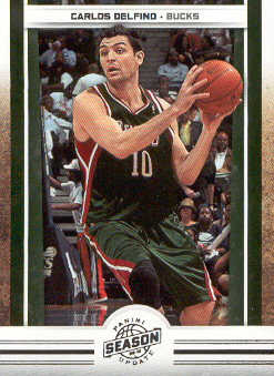 2009-10 Panini Season Update #102 Carlos Delfino
