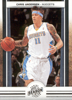 2009-10 Panini Season Update #105 Chris Andersen