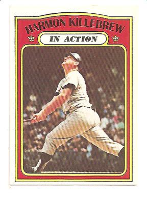 1972 Topps #52 Harmon Killebrew IA