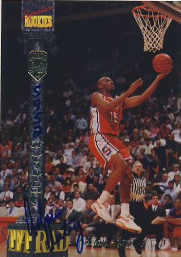 1994 Signature Rookies Tetrad Autographs #42 Adrian Autry
