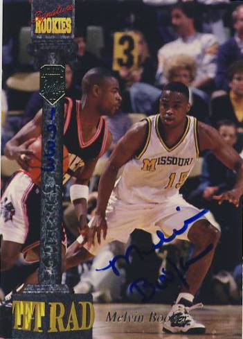 1994 Signature Rookies Tetrad Autographs #45 Melvin Booker
