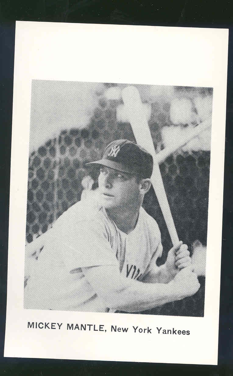 Post Card Black & White Vintage Photo Yankees 5 1/2