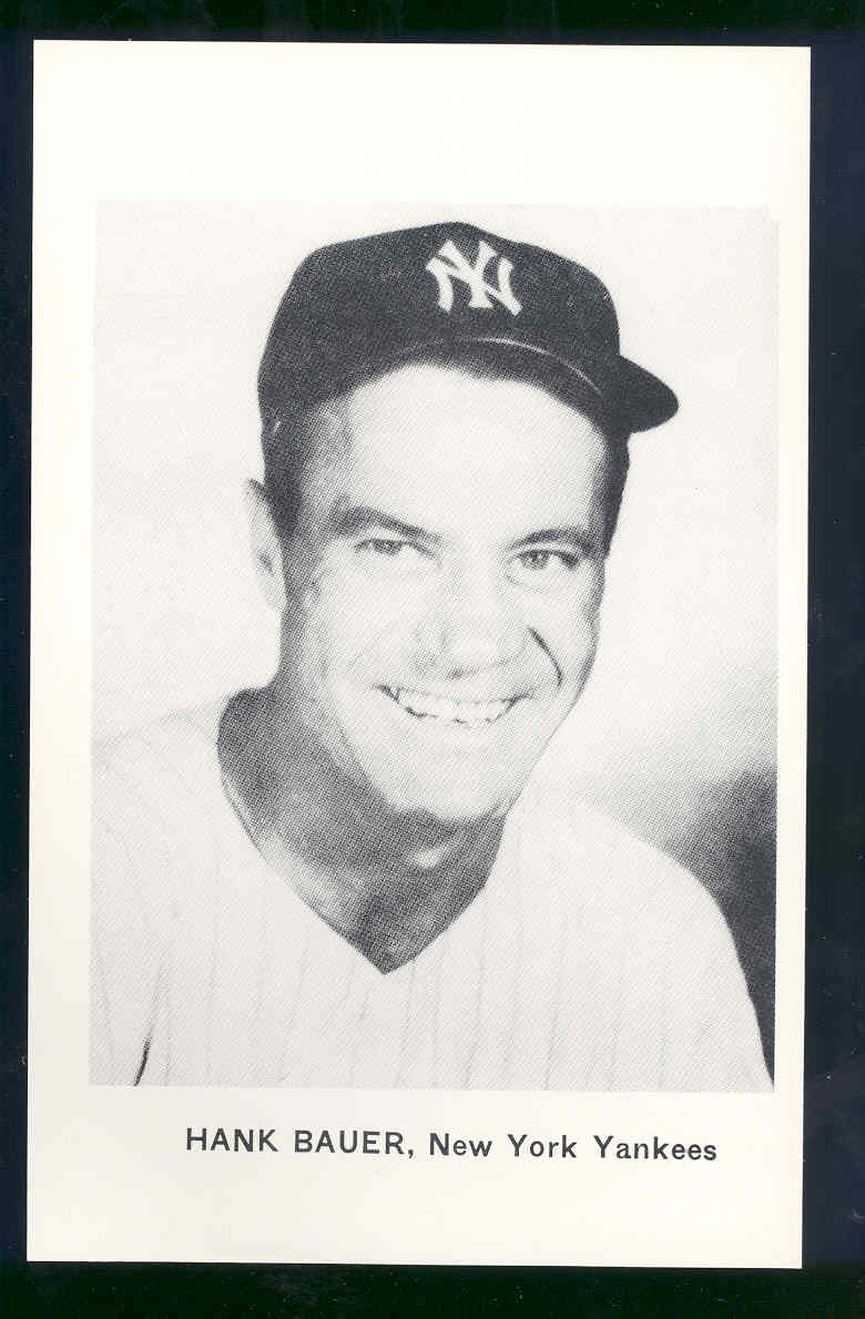 Post Card Black & White Vintage Photo Yankees 5 1/2