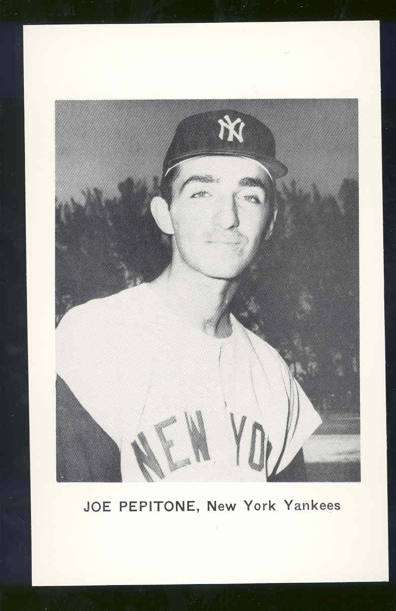 Post Card Black & White Vintage Photo Yankees 5 1/2