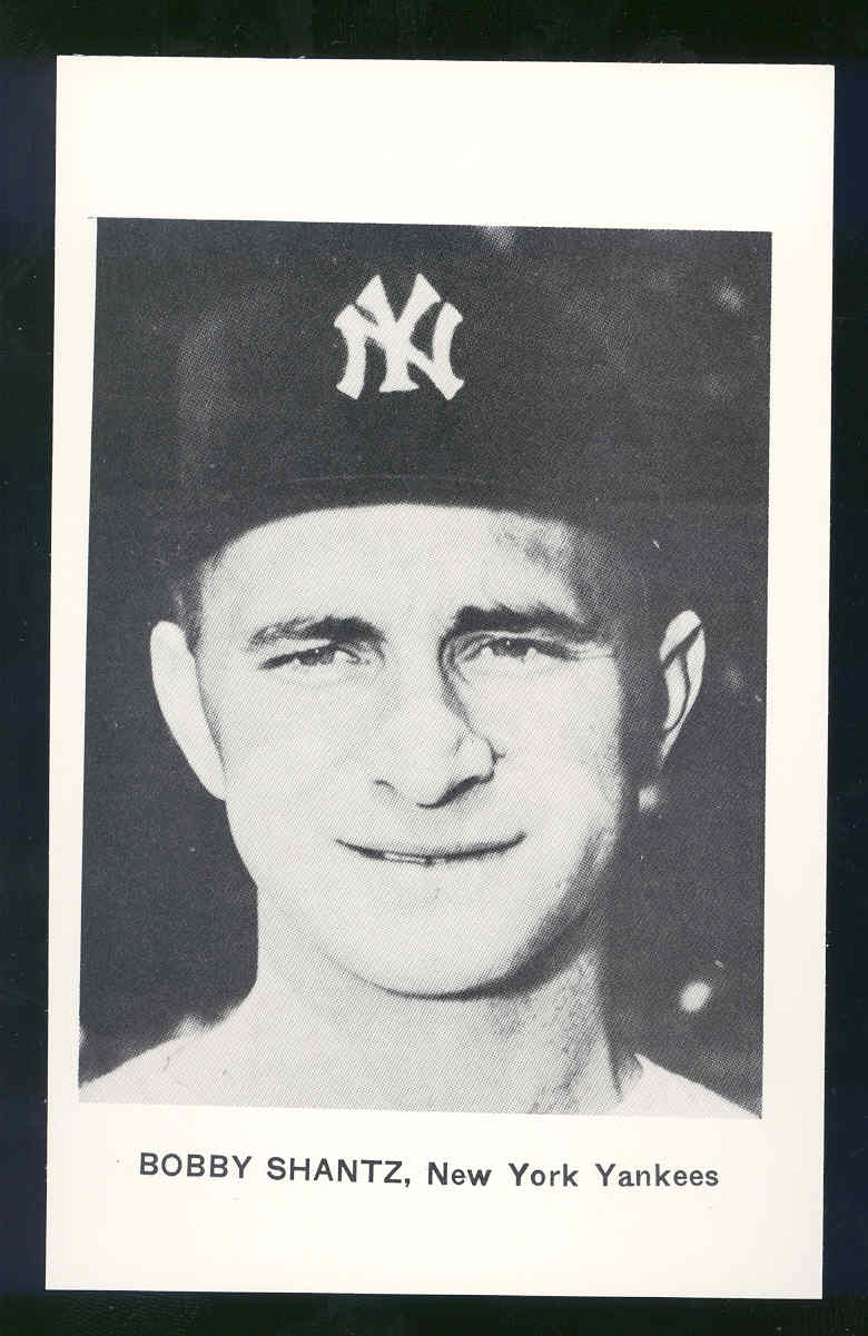 Post Card Black & White Vintage Photo Yankees 5 1/2