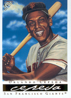 2003 Topps Gallery HOF #65 Orlando Cepeda Blue Sky