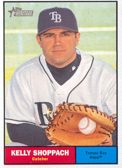 2010 Topps Heritage #5 Kelly Shoppach