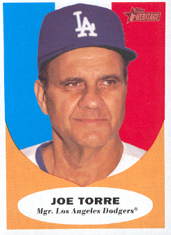 2010 Topps Heritage #136 Joe Torre MG