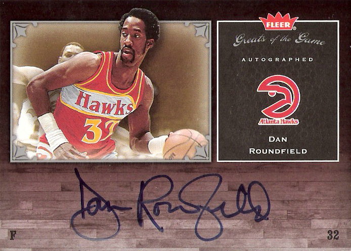2005-06 Greats of the Game Autographs #GGRO Dan Roundfield