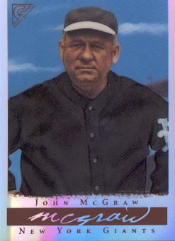 2003 Topps Gallery HOF Artist's Proofs #8 John McGraw MG No Logo