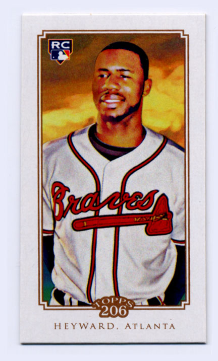 2010 Topps 206 Mini Cycle #60 Jason Heyward