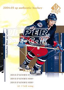 2004-05 SP Authentic #26 Rick Nash