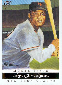 2003 Topps Gallery HOF #33B Monte Irvin White Sleeve