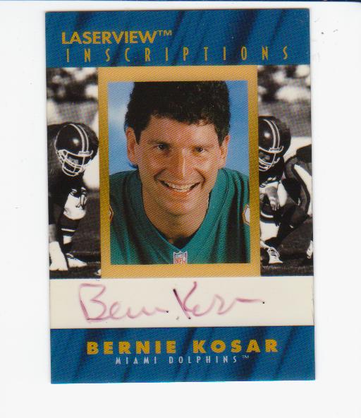 1996 Laser View Inscriptions #15 Bernie Kosar/3200