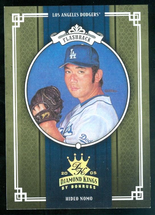 2005 Diamond Kings Gold #353 Hideo Nomo