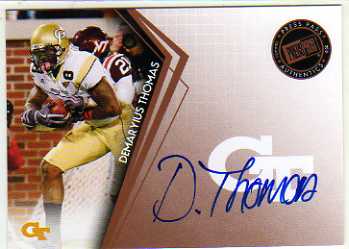 2010 Press Pass Autographs Bronze #PPSDT Demaryius Thomas