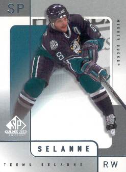 2000-01 SP Game Used #2 Teemu Selanne