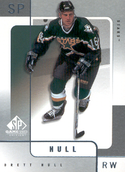 2000-01 SP Game Used #19 Brett Hull
