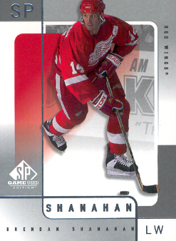 2000-01 SP Game Used #22 Brendan Shanahan