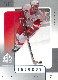 2000-01 SP Game Used #23 Sergei Fedorov