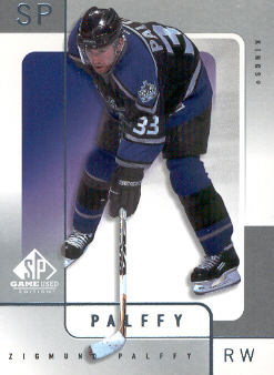2000-01 SP Game Used #30 Zigmund Palffy