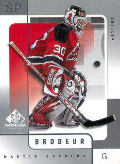 2000-01 SP Game Used #36 Martin Brodeur