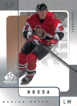 2000-01 SP Game Used #42 Marian Hossa