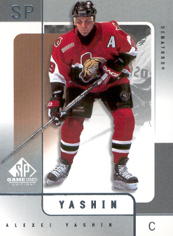 2000-01 SP Game Used #43 Alexei Yashin