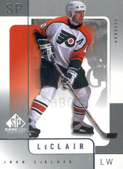 2000-01 SP Game Used #45 John LeClair