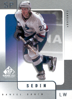 2000-01 SP Game Used #57 Daniel Sedin