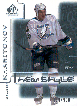 2000-01 SP Game Used #83 Alexander Kharitonov RC