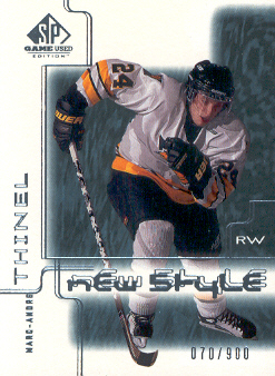 2000-01 SP Game Used #85 Marc-Andre Thinel RC