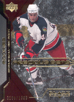 2000-01 Black Diamond #116 Rostislav Klesla RC