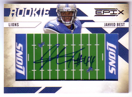 2010 Epix #229 Jahvid Best AU/270 RC