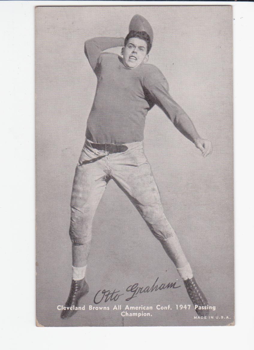 1948-49 Exhibits Sports Champions #FB4 Otto Graham