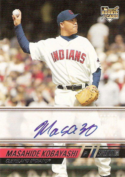 2008 Stadium Club #163 Masahide Kobayashi AU A