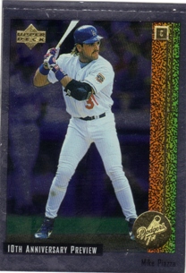 1998 Upper Deck 10th Anniversary Preview #14 Mike Piazza
