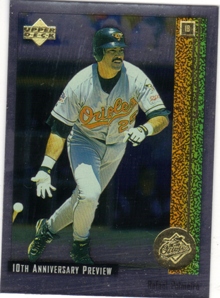1998 Upper Deck 10th Anniversary Preview #19 Rafael Palmeiro