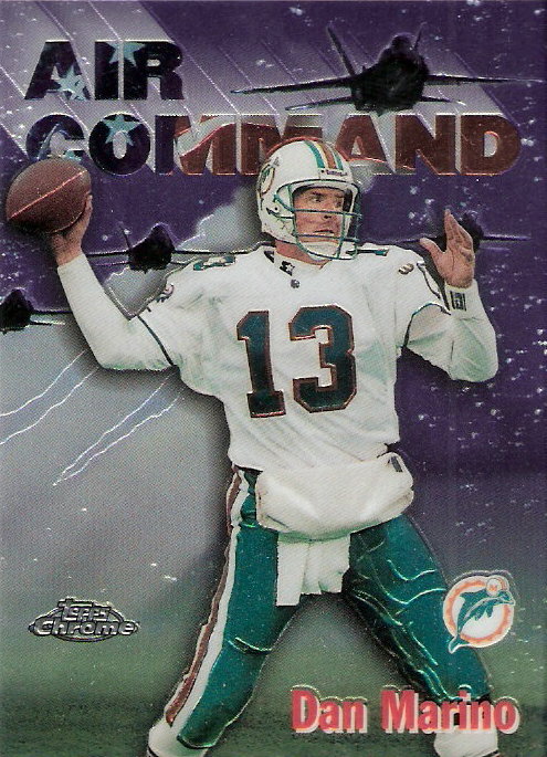 1997 Topps Chrome Career Best #1 Dan Marino