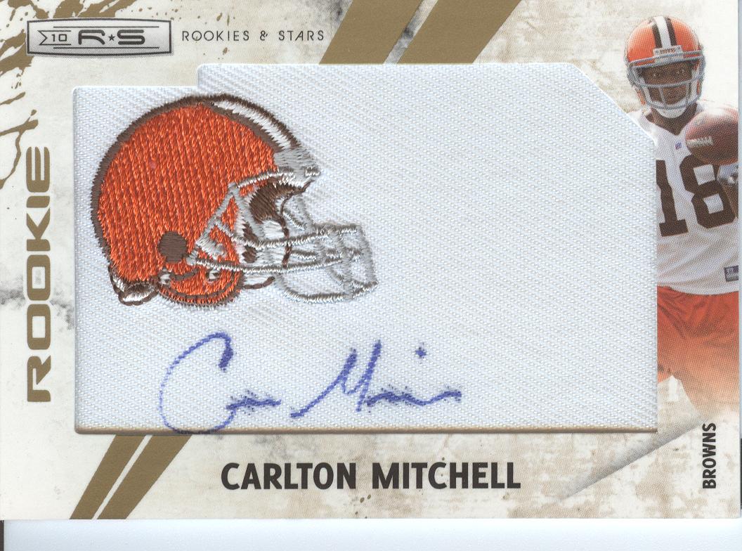 2010 Rookies and Stars #261 Carlton Mitchell AU/299 RC