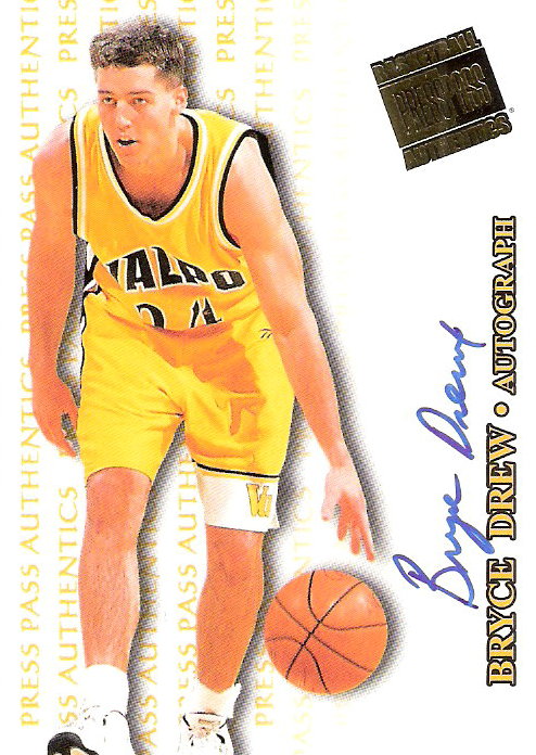1998 Press Pass Authentics Autographs #15 Bryce Drew