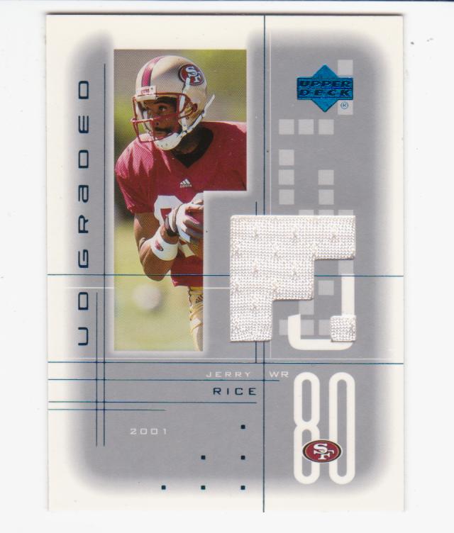 2001 UD Graded Jerseys #JR Jerry Rice