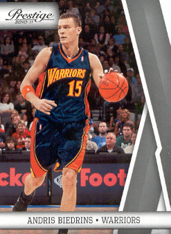 2010-11 Prestige #33 Andris Biedrins