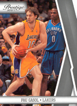 2010-11 Prestige #51 Pau Gasol