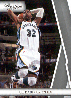 2010-11 Prestige #55 O.J. Mayo