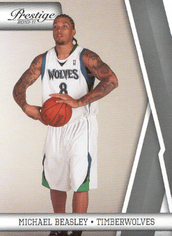 2010-11 Prestige #60 Michael Beasley