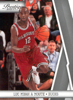 2010-11 Prestige #64 Luc Mbah a Moute
